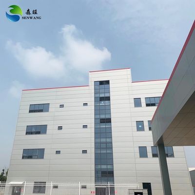 वाणिज्यिक उपयोग के लिए कस्टम प्रीफैब स्टील स्ट्रक्चर बिल्डिंग Q235/Q355
