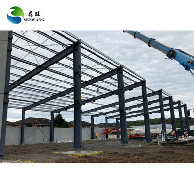 टिकाऊ फ्रेम पूर्वनिर्मित धातु गोदाम त्वरित असेंबली