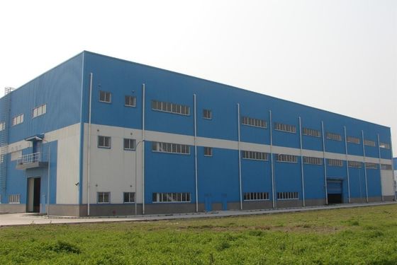 Galvanized or Painted Steel Structure Warehouse with Short Installation Time and 50 Years Warranty for Secure Material Handling