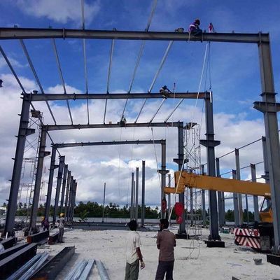 लागत प्रभावी इस्पात संरचनात्मक भवन बहुआयामी धातु घर और कार्यशालाएं