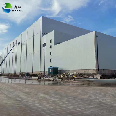 Prefabricated Steel Warehouse Portal Frame Q235 Q355 ग्रेड
