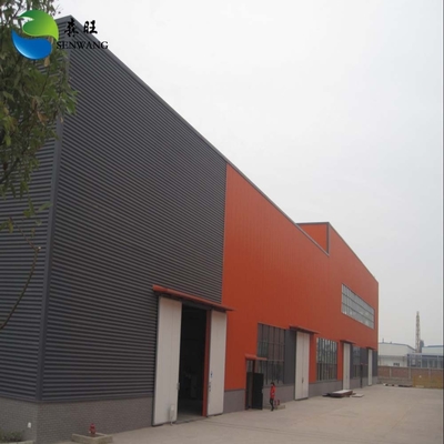 कस्टम स्टील वेयरहाउस एच बीम फ्रेम Q235/Q355 ग्रेड