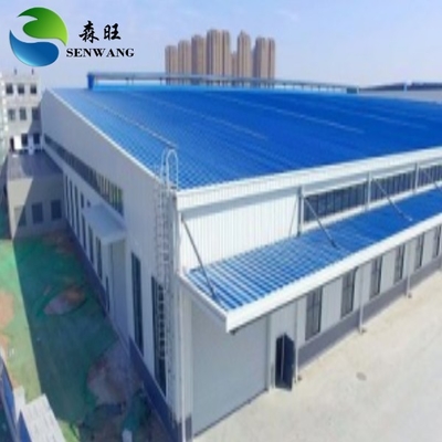Q235/Q355 स्टील के साथ कस्टम पूर्वनिर्मित स्टील स्ट्रक्चर वेयरहाउस