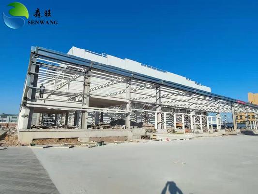 अनुकूलन योग्य आकार स्टील संरचना कार्यशाला प्रकाश शैली संरचना और इंजीनियर ऑन साइट स्थापना के साथ