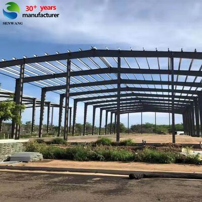 Flexible Design Steel Structure Warehouse with 50 Years Service Life and Grid Steel Structure