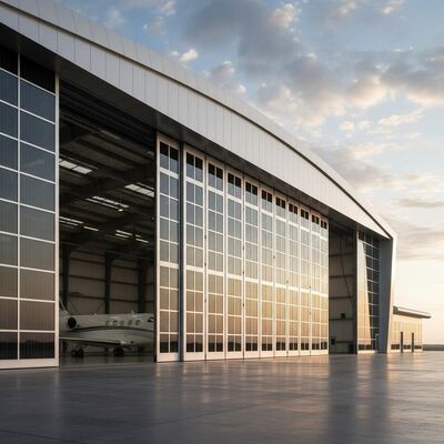 अनुकूलित पर्यावरण के अनुकूल इस्पात संरचना भंडारण के साथ भूकंप प्रतिरोध 7 ~ 9 ग्रेड और हवा भार प्रतिरोध 0.45 KN / m2 तक