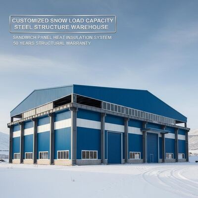 Q235 Q355B स्टील ग्रेड, संक्षारण प्रतिरोधी और अनुकूलन योग्य भार क्षमता के साथ जस्ती इस्पात संरचना कार्यशाला