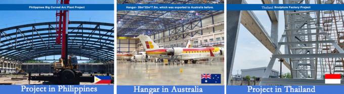 विभिन्न कारखानों और गोदामों के लिए पर्यावरण के अनुकूल इस्पात फ्रेम घर 12