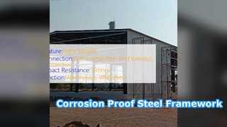 संक्षारण प्रतिरोधी इस्पात संरचना PTFE कोटिंग